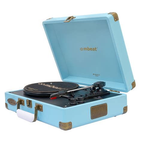 Suitcase Vinyl Player Bluetooth Turntable Vinyl Record Player With