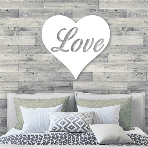 Love Heart Metal Wall Art Metal Signs And Home Decor Made In The Usa