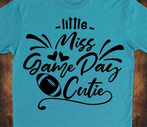 Game Day Svg Girl Football Svg Svg Football Girl Football Etsy