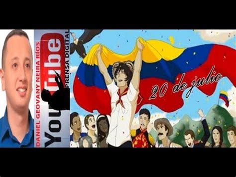 Un acto, en apariencia sin importancia, que el virrey, las autoridades militares y los españoles, contemplaron atónitos ese súbito y violento despertar de un pueblo al que se habían acostumbrado a menospreciar. ¿QUE SE CELEBRA EL 20 DE JULIO? - YouTube