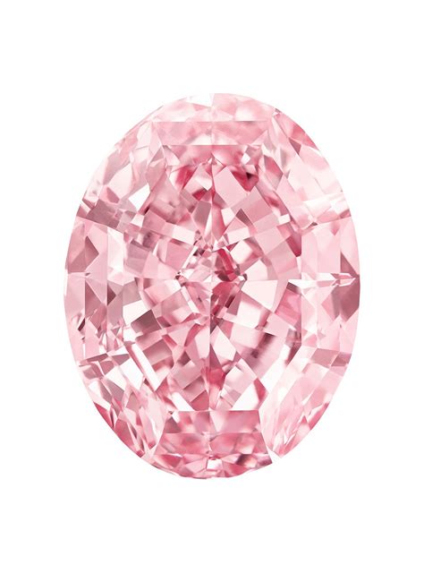 Called The Pink Star This 5960ct Oval Cut Pink Diamond Is The Largest