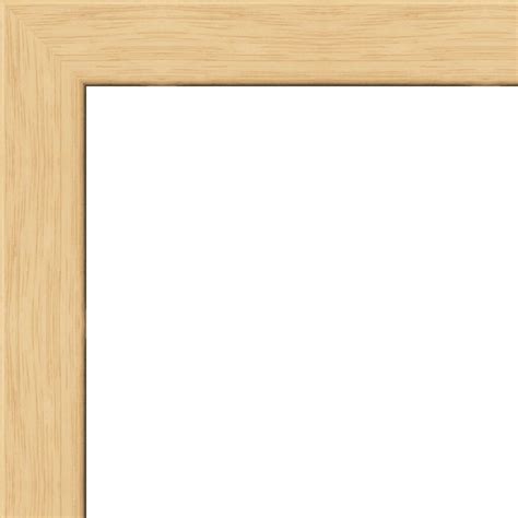 24x36 Flat Oak Wood Frame The Edge Thin Great For Posters Photos