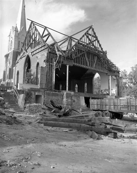 We believe in the god grace. Florida Memory • Demolition of Trinity Methodist Church in ...