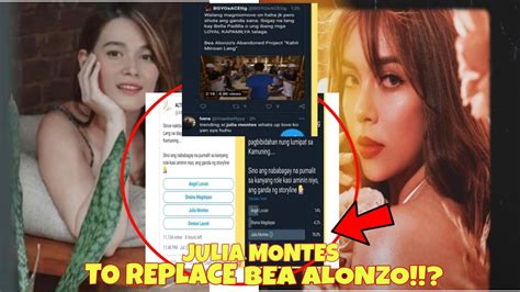 Julia Montes No 1 Choice Na Pumalit Kay Bea Alonzo Sa Isang Teleserye