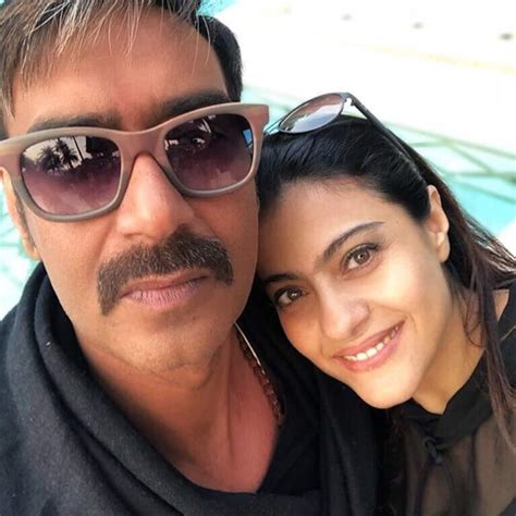 Kajol Is Ecstatic Clicking A Selfie With Husband Ajay Devgn While He