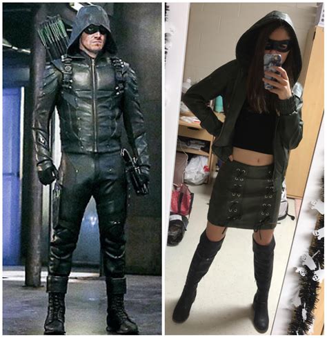 What Do Yall Think Of My Female Green Arrow Costume From Halloween