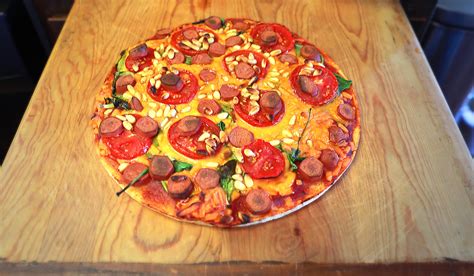 I picked up the cauliflower pizza a couple weeks ago and was waiting for a good night to use it. This recipe is made with Trader Joe's cauliflower crust, which is good news for gluten and dairy ...