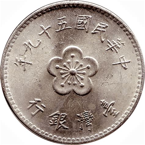 Taiwan 1 Yuan Foreign Currency