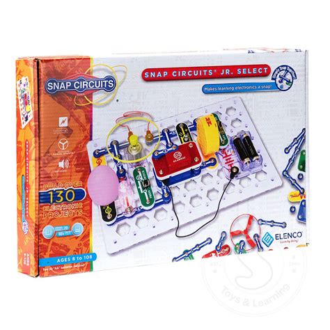 Elenco Snap Circuits Jr Select 130 Projects Squirts Toys And Learning Co
