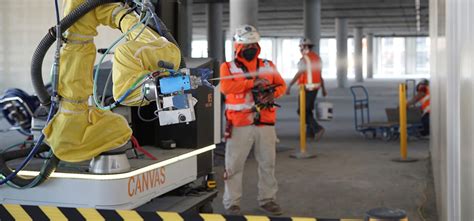 Construction Robotics Company Canvas Accelerates Drywall Innovation