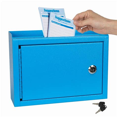Buy Kyodoled Suggestion Box With Lock And Slot Small Locking Mailbox