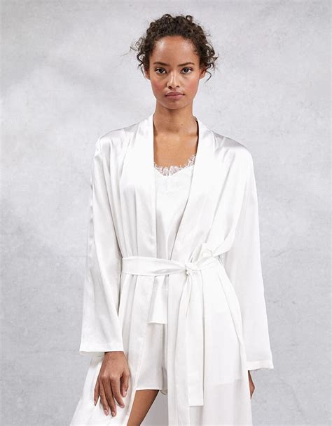 Silk Robe Nightwear And Robes Sale The White Company Uk