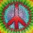 Abstract Peace Sign Digital Art By Phil Perkins