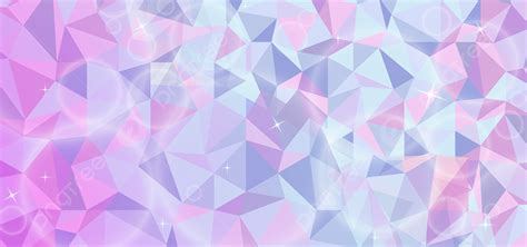 Colorful Pastel Crystal Geometric Background Crystal Crystal