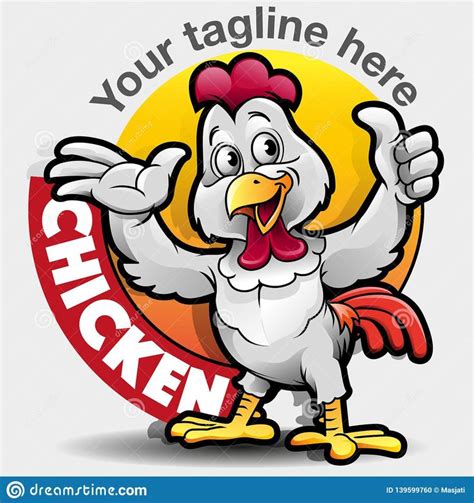Chicken Choice Symbol Or Logo Stock Vector Illustration Of Fresh