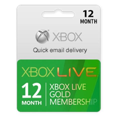 If you have an xbox, or you are buying an xbox live gift card for someone else, this is a great gift for gamers. 12 Month Membership Xbox Live Gold Subscription Card | Telemart