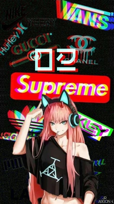 Aesthetic Supreme Anime Girl Vlrengbr