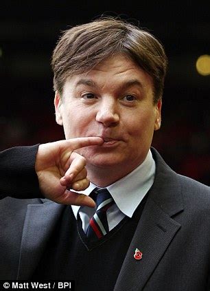 .evil from austin powers, dr. Mike Myers Austin Powers at Liverpool v Fulham | Daily ...