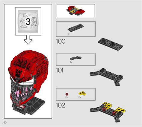 Lego 76199 Carnage Instructions Marvel Super Heroes