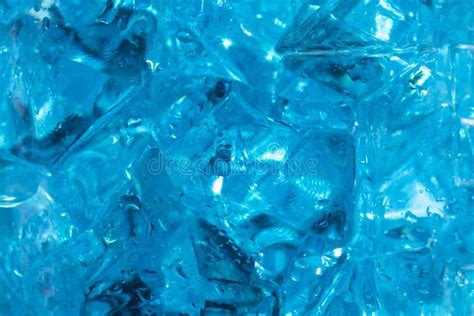 Texture Of Ice On Blue Backgroutexture And Background Of Blue Crystals