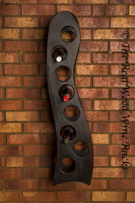 This wooden wine rack will be a timeless accessory for your home the cabinet has ample storage space for keeping your wine bottles. New Real Wood Wine Rack / Cabinet, 8 Bottles Rook Hanging ...