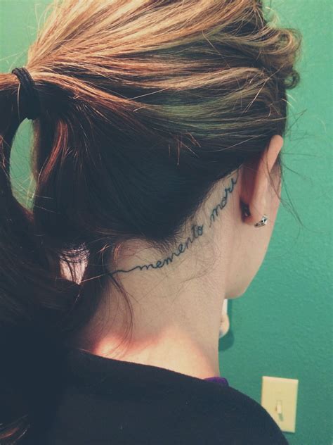 Hairline Tattoo Hairline Tattoos Tattoos Behind Ear Tattoo