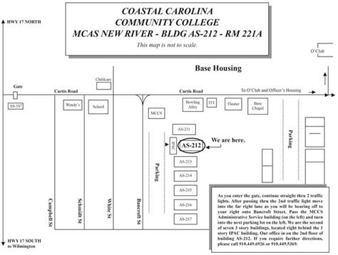 Mcas New River Map Coastal Carolina Community College