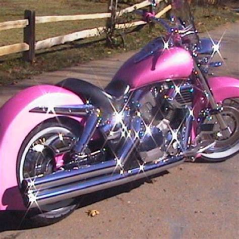 Muito Bom Em Rosa Impressionante Motocicleta Pink Motorcycle Pink