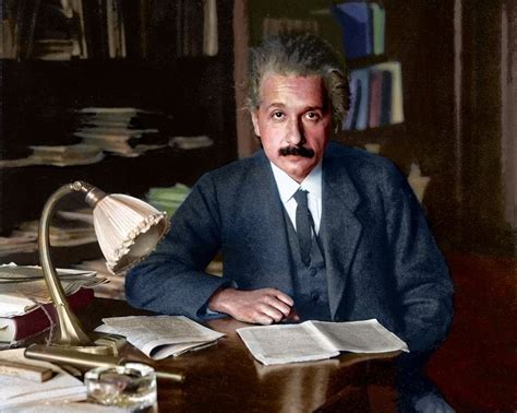 Albert Einstein Colorization