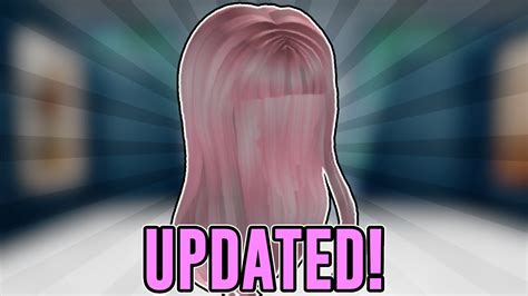 Event How To Get The Nars Blush Pink Hair With Bangs In Nars Color Quest Updated Roblox