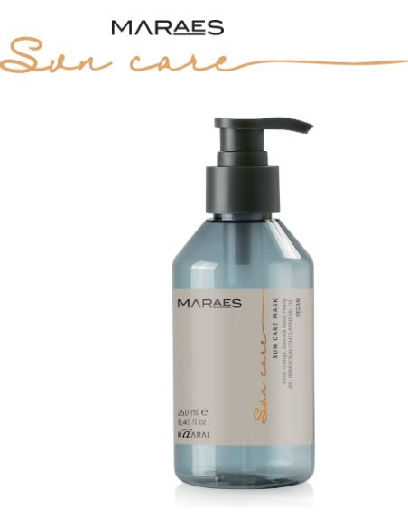 МАСКА ДЛЯ ВОЛОС SUN CARE ☀︎, 100% ВЕГАНСКАЯ, увлажняющая, с экстрактами ...