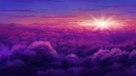 Cool Background Purple Sky