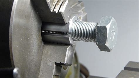 Holding Threaded Items For Machining In The Metal Lathe Or Mill Metal Lathe Projects Metal