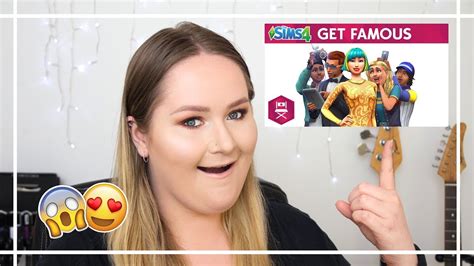 The Sims 4 Get Famous Trailer Reaction Youtube