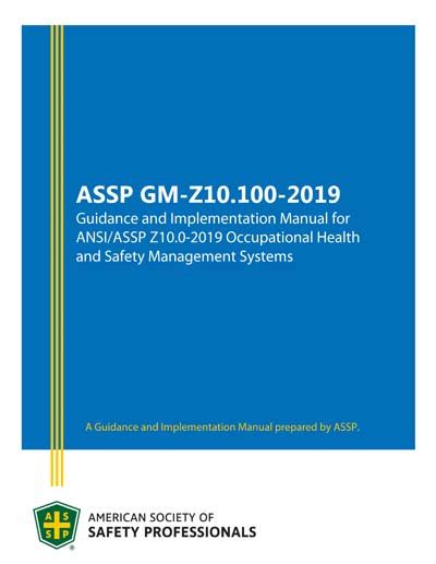 Assp Gm Z10100 2019 Guidance And Implementation Manual For Ansiassp