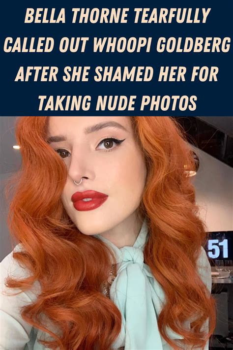 Bella Thorne Tearfully Called Out Whoopi Goldberg After She Shamed Her For Taking Nude Photos