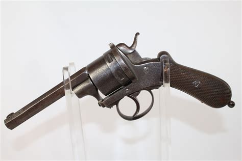 Liege Belgium Lefaucheux Revolver Antique Firearms 007 Ancestry Guns