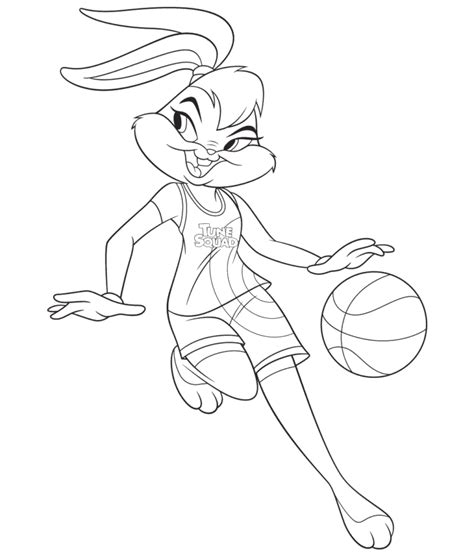 Free Printable Space Jam A New Legacy Coloring Pages