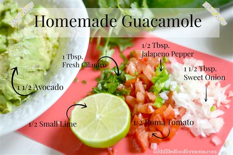 Homemade Guacamole Faith Filled Food For Moms
