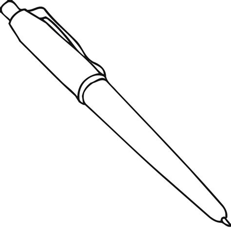 Coloring Pens And Pencils Coloring Pages