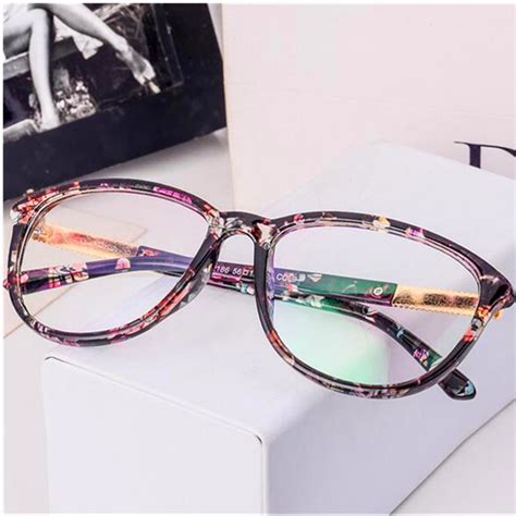 New Vintage Eyeglasses Women Brand Designer Oval Eyeglasses Frame
