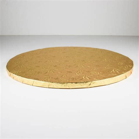 10 Round Gold Foil Cake Drum 27 2110 Country Kitchen Sweetart