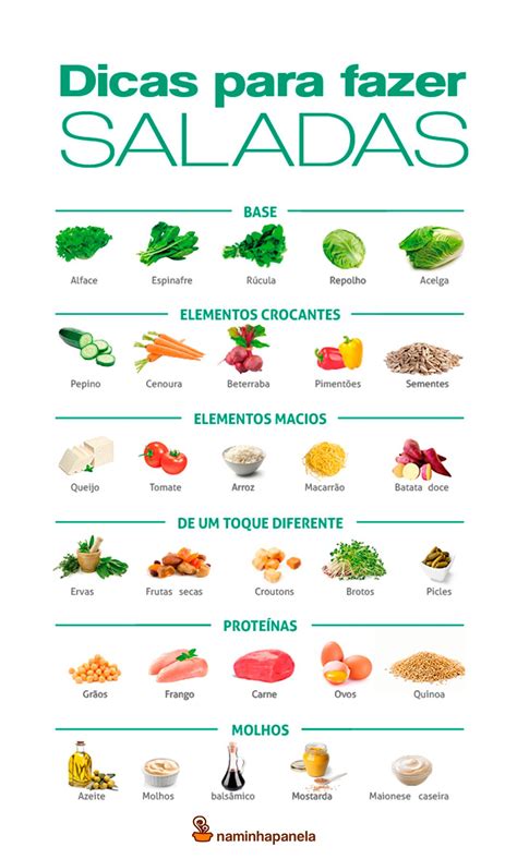 Como Fazer A Salada Perfeita Receitas Orgânicas Saudáveis Receitas