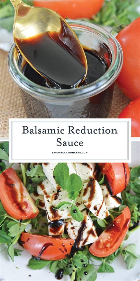 Easy Balsamic Reduction Sauce Takes Any Meal From Boring To