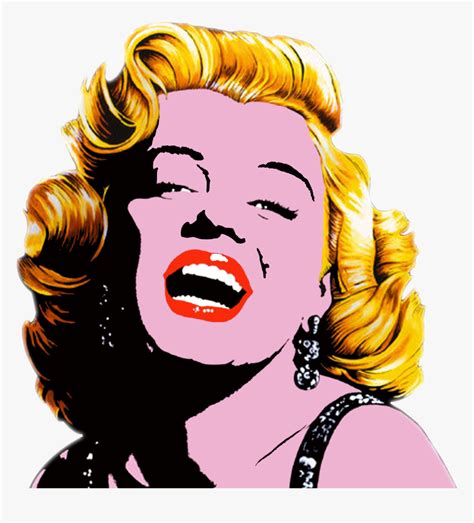 Marilyn Monroe Pop Art Painting Canvas Marilyn Monroe Cartoon Png