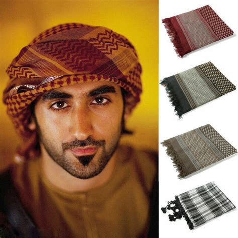 men islam muslim hijab turban arab headwrap scarf shawl cap headwear classic hat ebay