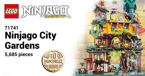 Lego 71741 Ninjago City Gardens Revealed As Biggest Ever Ninjago Set