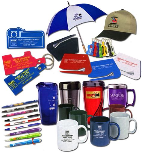 Promo Products Collage Promotional Items Marketing