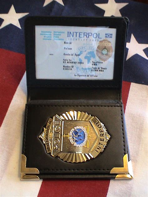 Последние твиты от interpol (@interpol_hq). INTERPOL Leather ID Case/Wallet, Embossed Logo w ...