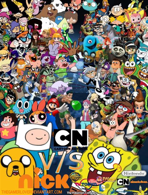Each of our images was carefully chosen for quality and is free to download. Cartoon Network vs Nick Wallpaper by TheGamerLover on ...